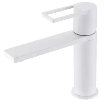 Смеситель для раковины beWash Element BVMM3BS700 белый матовый