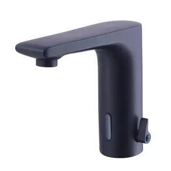 Смеситель для раковины beWash Photocell BWAM1BS8039 электронный, черный матовый