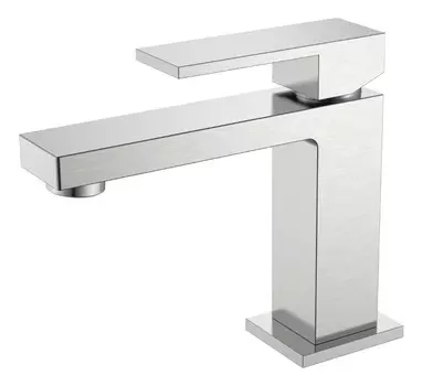 Смеситель для раковины Boheme Qubic 471-NB никель брашированный