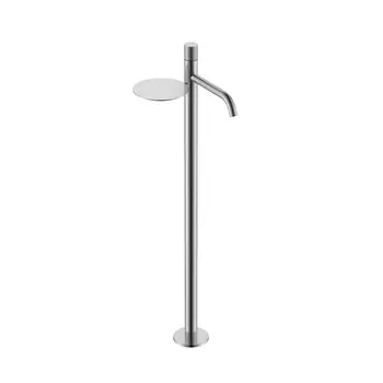 Смеситель для раковины Boheme Stick 120-NB.2 напольный, никель брашированный, ручка touch
