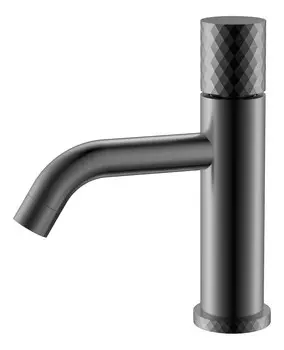 Смеситель для раковины Boheme Stick 121-GM графит diamond