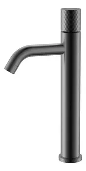 Смеситель для раковины Boheme Stick 122-GM графит diamond