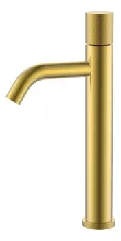 Смеситель для раковины Boheme Stick 122-MG.2 золото матовое touch