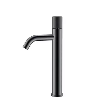 Смеситель для раковины Boheme Stick 122-SGM.4 графит глянец spirale