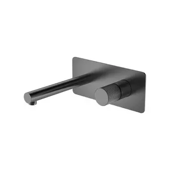 Смеситель для раковины Boheme Stick 125-GM.3 графит linea