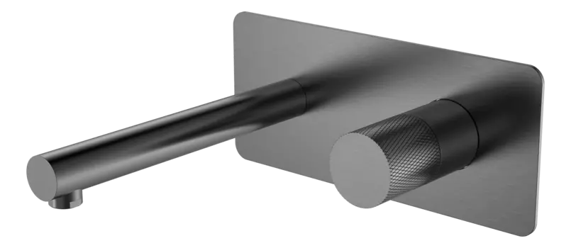 Смеситель для раковины Boheme Stick 125-GM.2 графит touch