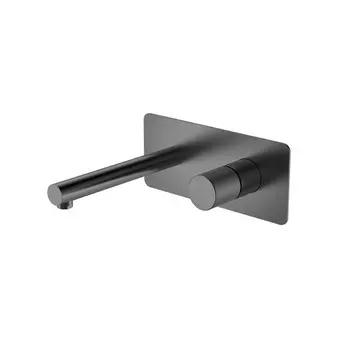 Смеситель для раковины Boheme Stick 125-GM.4 графит spirale