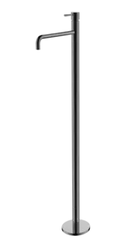 Смеситель для раковины Boheme Uno 107-SGM графит глянцевый