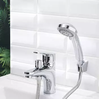 Смеситель для раковины BOOU B8282-1V хром