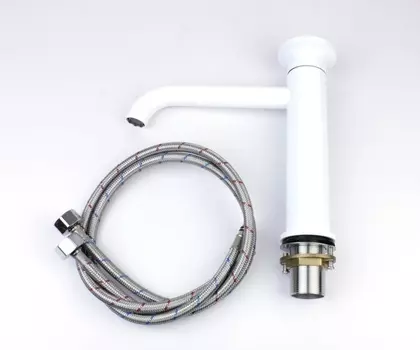 Смеситель для раковины Bronze de Luxe OMG! 9009W-G белый