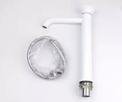 Смеситель для раковины Bronze de Luxe OMG! 9008W-R белый