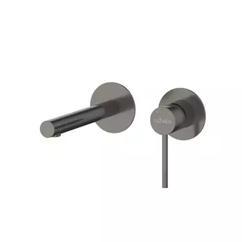 Смеситель для раковины Cezares Relax RELAX-BLI2-2-GM-W0 оружейная сталь