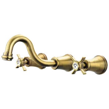 Смеситель для раковины Elghansa PRAKTIC Bronze 1402660-Bronze бронзовый