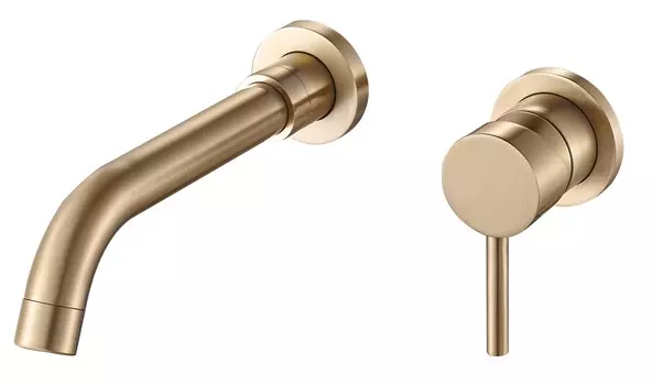 Смеситель для раковины ESKO SM28Gold золото матовое