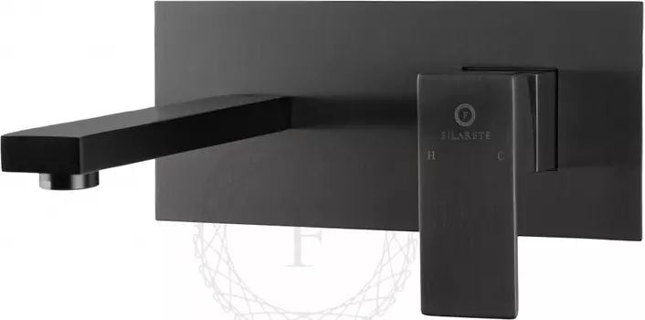 Смеситель для раковины Filarete Fing FL4040BG графит