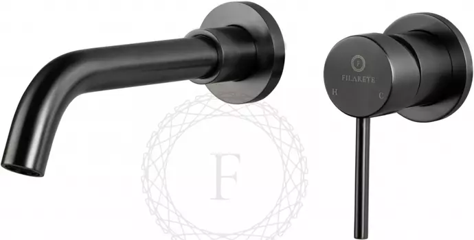 Смеситель для раковины Filarete Roun FL4020BG графит