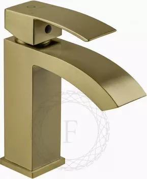 Смеситель для раковины Filarete Waterfall FL5010MG золото матовое