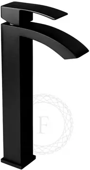Смеситель для раковины Filarete Waterfall FL6010BL черный матовый
