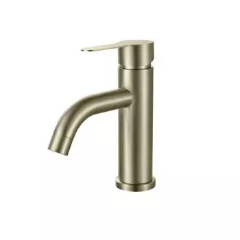 Смеситель для раковины Fmark FS8201C золото матовое