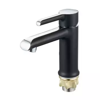 Смеситель для раковины G-lauf ZOK ZOK1-A036YB хром;черный