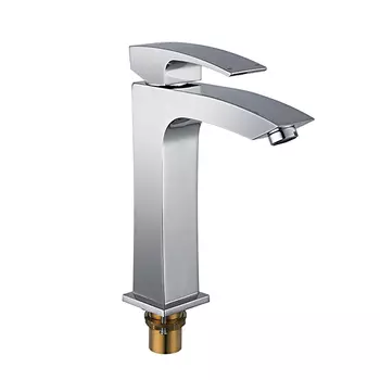 Смеситель для раковины Gappo G1007-72 высокий хром