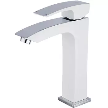 Смеситель для раковины Gappo G1007-78 белый/хром