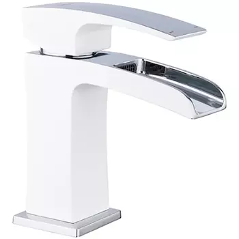 Смеситель для раковины Gappo Jacob G1007-30 белый/хром