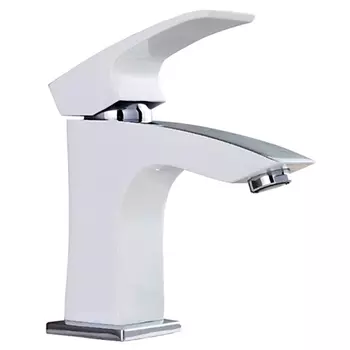 Смеситель для раковины Gappo Jacob G1007-7 белый/хром