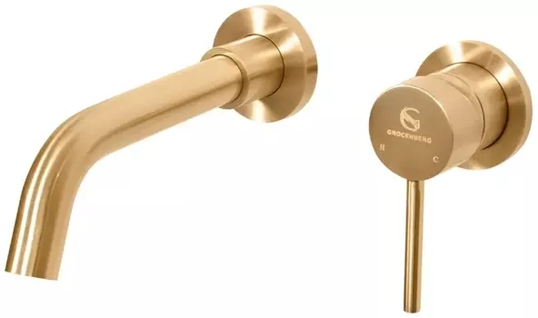 Смеситель для раковины Grocenberg GB511BR бронзовый