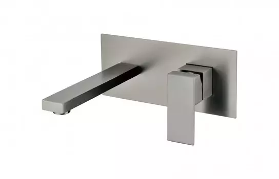 Смеситель для раковины Grocenberg GB588BG встраиваемый, графит