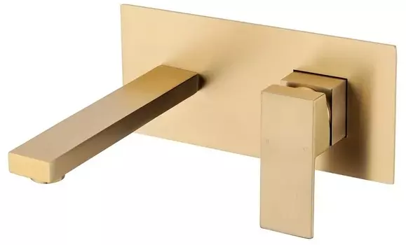 Смеситель для раковины Grocenberg GB588MG матовый золото