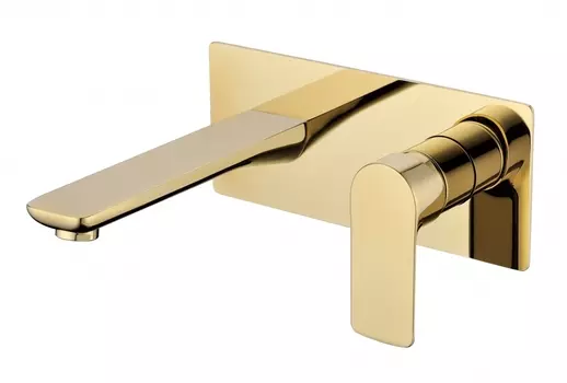 Смеситель для раковины Grocenberg GB599GO золотистый