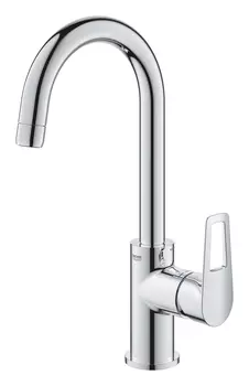 Смеситель для раковины Grohe BauLoop 23763001 с донным клапаном