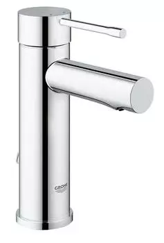 Смеситель для раковины Grohe Essence+ 32899001 с цепочкой и низким изливом