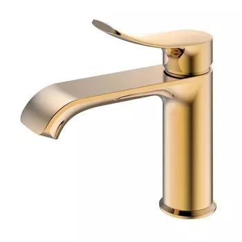 Смеситель для раковины Haiba HB10553-5 матовое золото