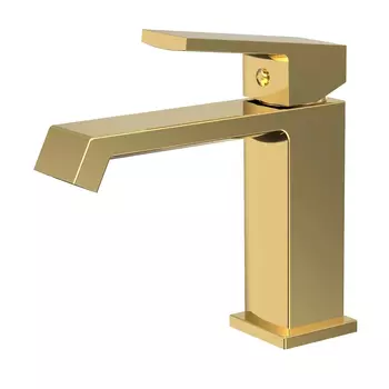 Смеситель для раковины Haiba HB10575-5 матовое золото