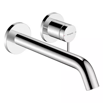 Смеситель для раковины Hansgrohe Tecturis S 73351000 настенный