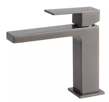 Смеситель для раковины Kaiser Cube 01211-15 вороненая сталь