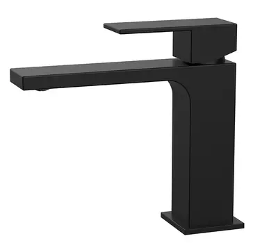 Смеситель для раковины Kaiser Cube 01211-9 черный матовый