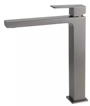 Смеситель для раковины Kaiser Cube 01311-15 вороненая сталь