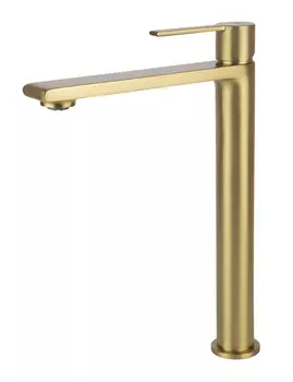 Смеситель для раковины Kaiser Serio 05411-3 шлифованное золото