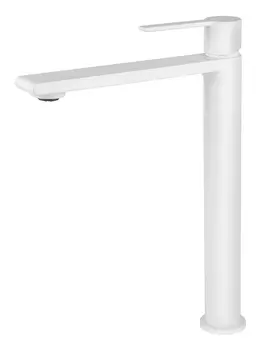 Смеситель для раковины Kaiser Serio 05411-4 белый матовый