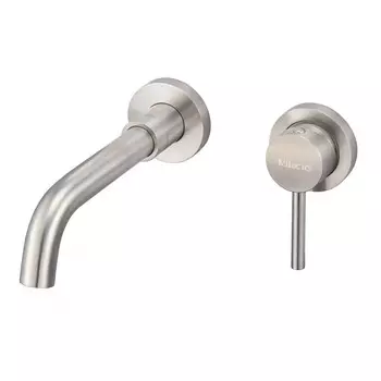 Смеситель для раковины Milacio Ultra MCU.552.SS настенный, нержавеющая сталь