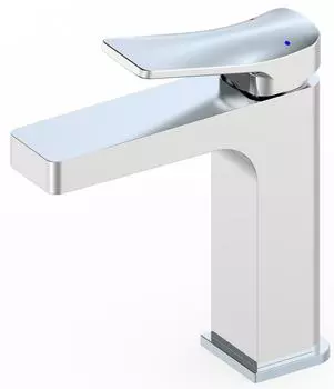 Смеситель для раковины Panta PT139006CBW хром/белый