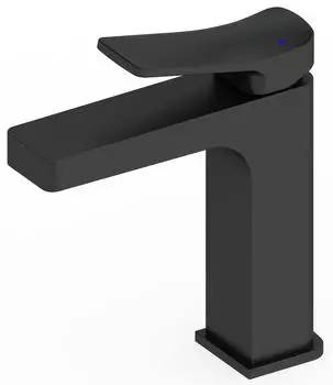 Смеситель для раковины Panta PT139006MB черный матовый