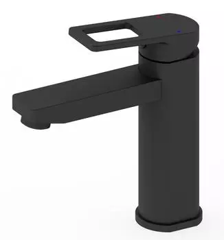 Смеситель для раковины Panta PT139010MB черный матовый