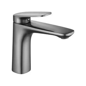 Смеситель для раковины Raffine F0185T оружейная сталь