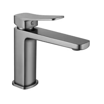 Смеситель для раковины Raffine F0199T оружейная сталь