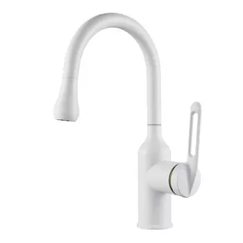 Смеситель для раковины Raffine F101C белый