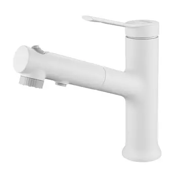 Смеситель для раковины Raffine F281C белый